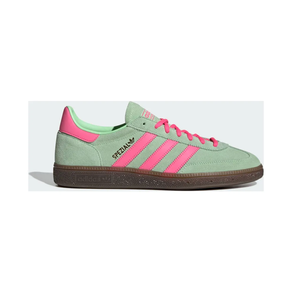 adidas Spezial Handball Shoes Semi Green Spark / Lucid Pink / Gum (IH7498)