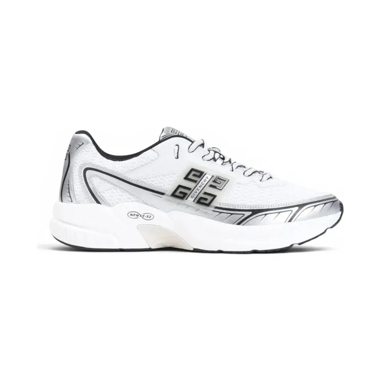Givenchy NFNTY-52 Runners White Silver (BH00AGH1RB 132)