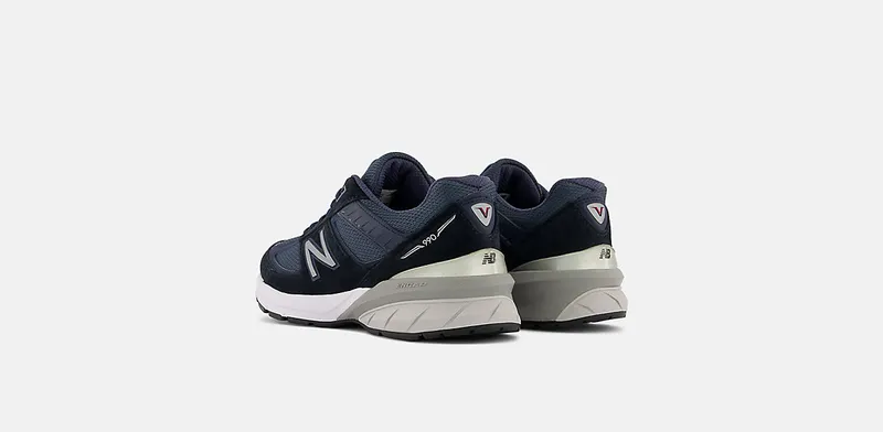 New Balance 990 v5 Navy Navy/Silver (M990NV5)