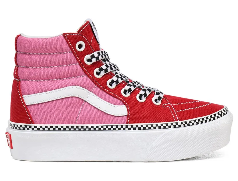 VANS 2-tone Sk8-hi Platform 2.0 Kinderschoenen (Roze)