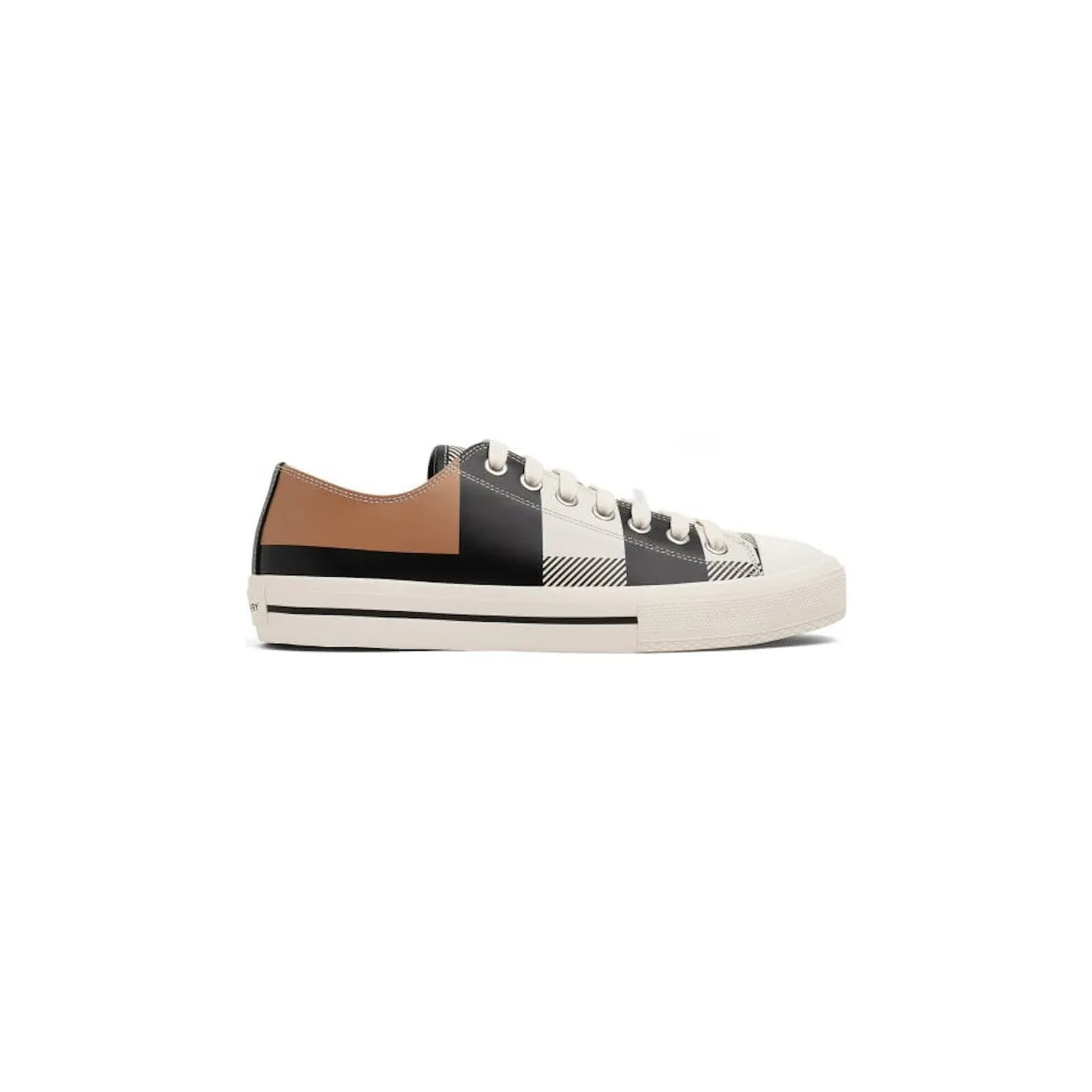 Burberry Larkhall Low Top Sneakers Camel Check (8043606 1007)