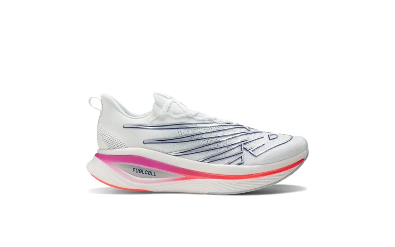 New Balance FuelCell SC Elite V3 White Victory Blue (MRCELLE3)