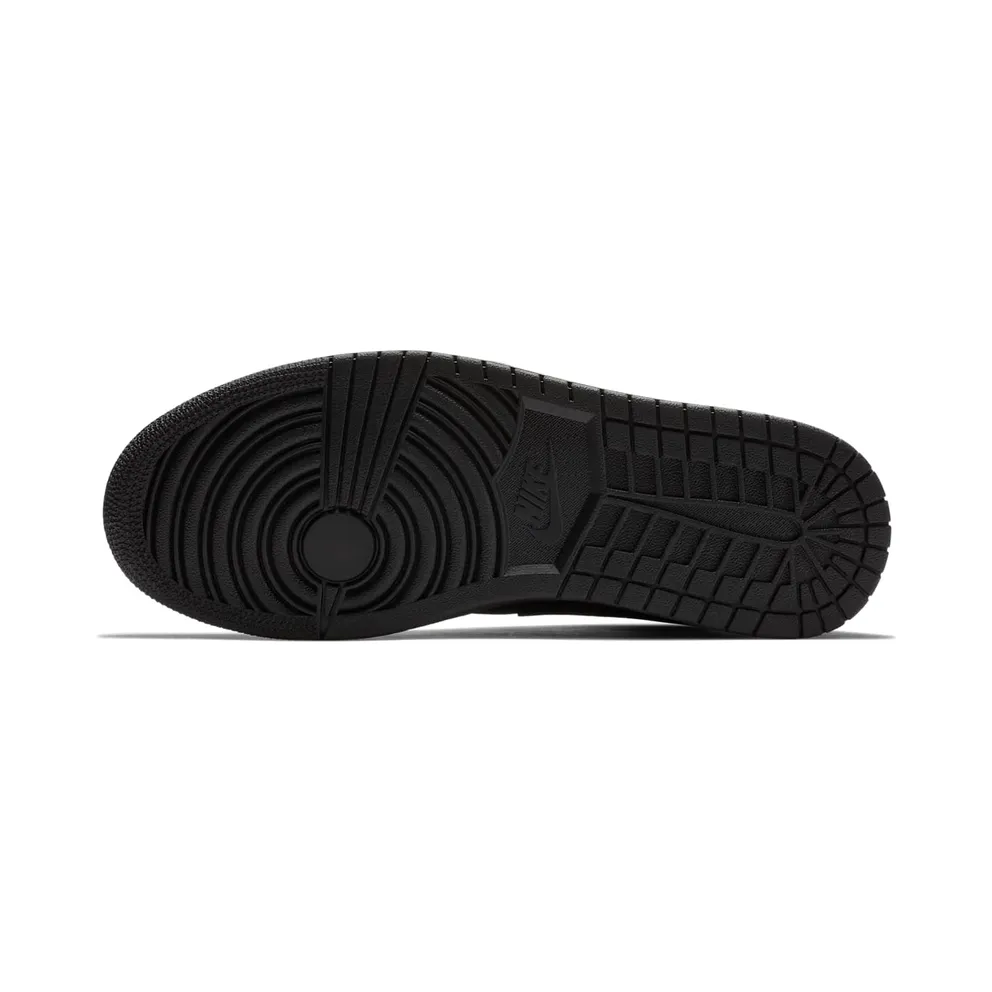 Jordan 1 Mid Black Dark Smoke Grey Black/Dark Smoke Grey-Black (554724-064)