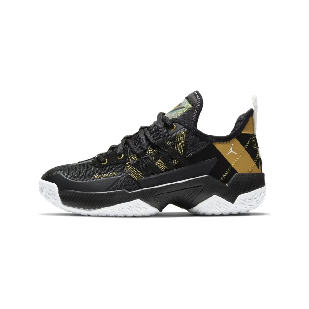 Jordan Westbrook One Take II Black Metallic Gold (GS) (CZ0840-007)