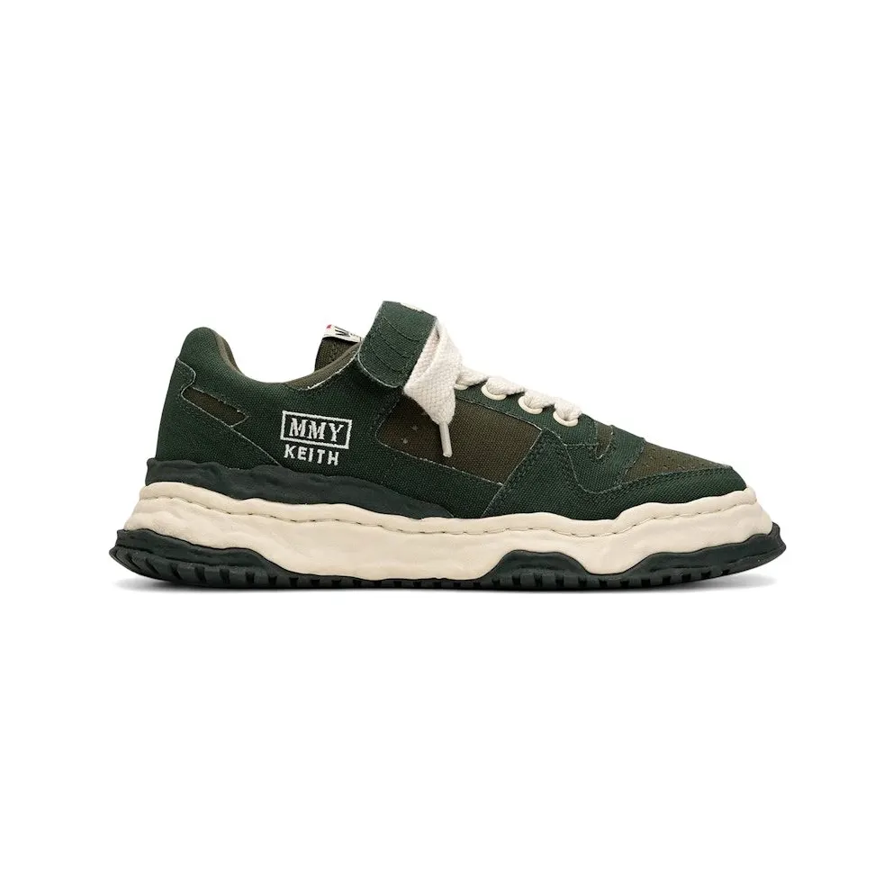 Maison Mihara Yasuhiro Keith OG Sole Canvas Low Green (A13FW704-GRN)