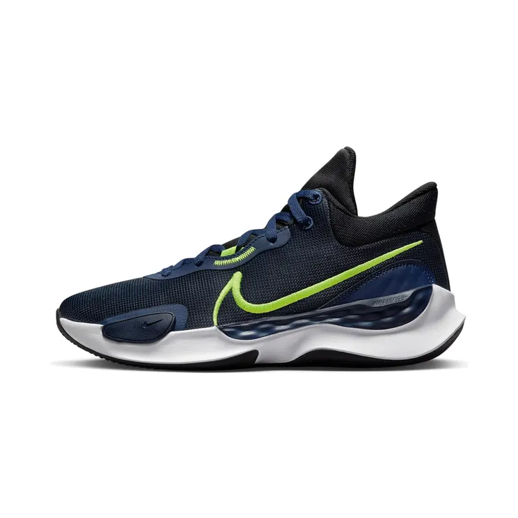 Nike Renew Elevate 3 “Black / Midnight Navy / White / Volt” (DD9304-005)