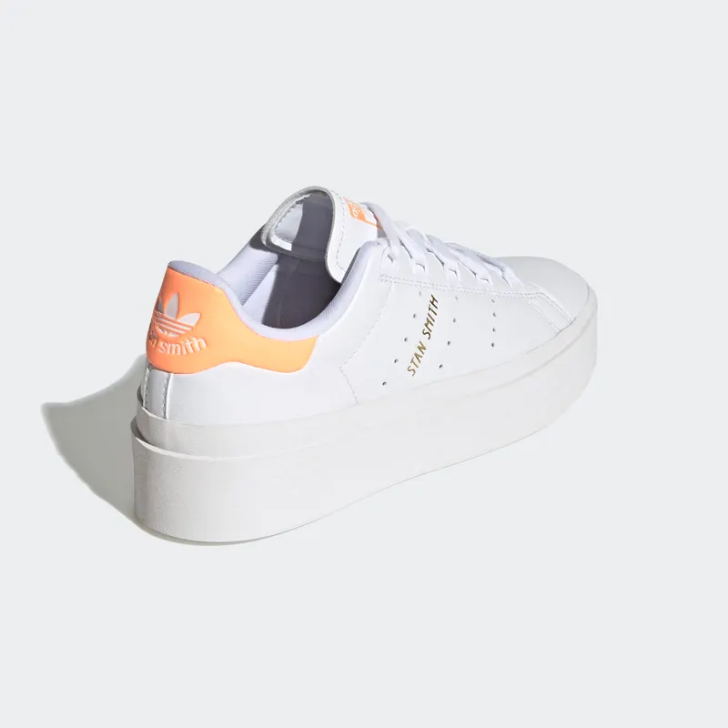 Adidas Stan Smith Bonega Cloud White / Cloud White / Beam Orange (GY9342)