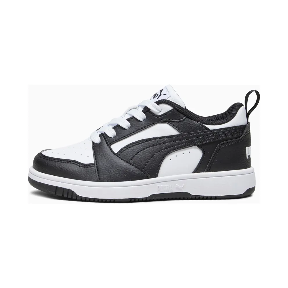 Puma Rebound V6 Lo Kinder Schwarz (393834-01)