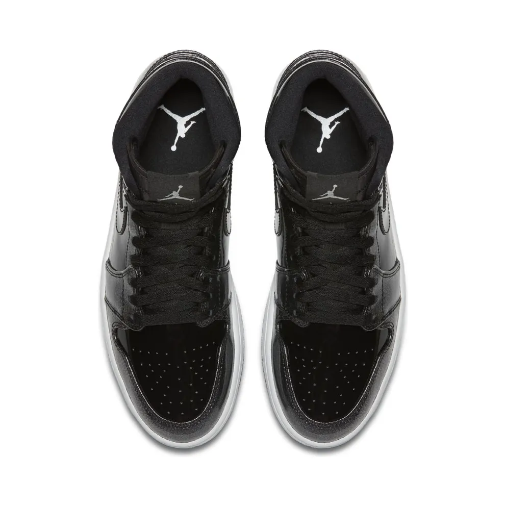 Air Jordan Nike AJ I 1 Retro Black Patent (332550-017)