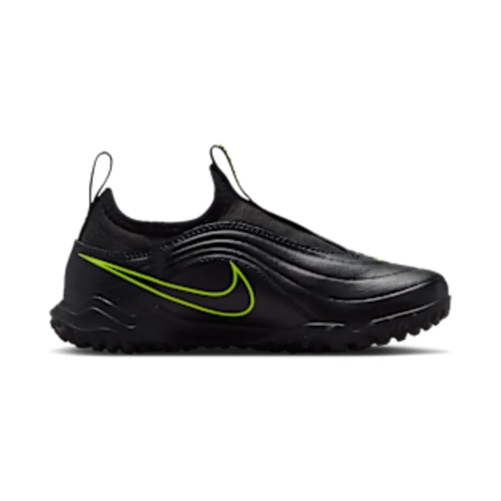 Nike Jr. Tiempo Maestro Flex ‘ Turf High-Top “Black / Volt” (IB5030-007)