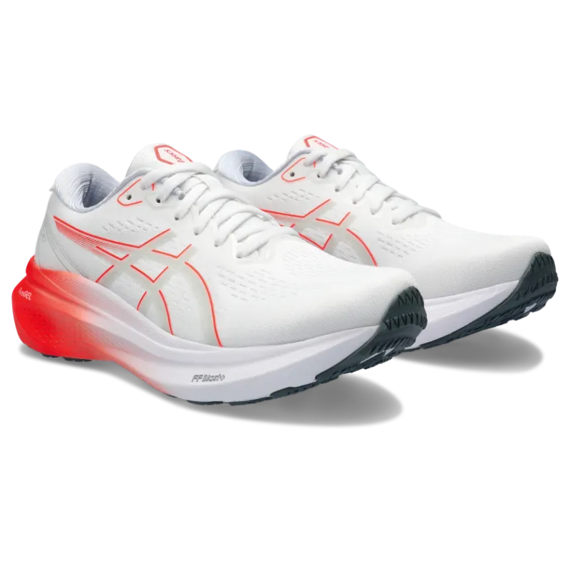 Asics Gel-kayano 30 White/Sunrise Red (1011B548.102)