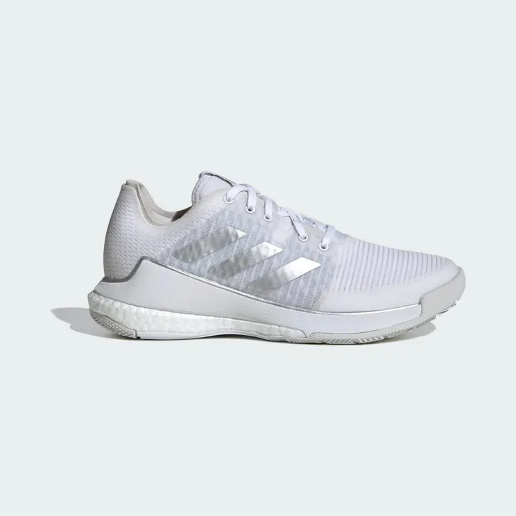 Adidas Crazyflight Volleybalschoenen Cloud White / Silver Metallic / Grey One (IG3970)