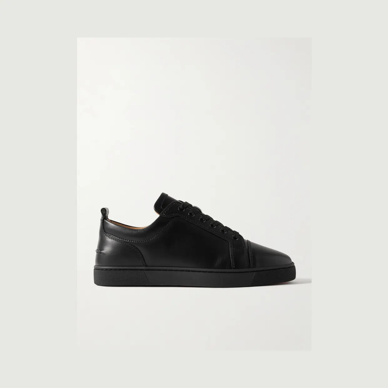 Christian Louboutin Louis Junior Leather Sneakers Black (3240420)