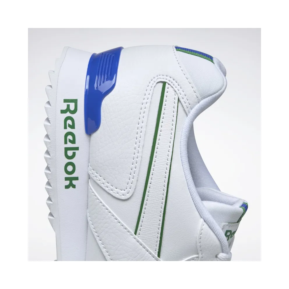 Reebok Royal Glide Ripple Clip Cloud White / Glen Green / Court Blue