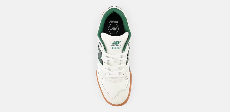 New Balance Numeric 600 Tom Knox White Green Gum (NM600OGS)