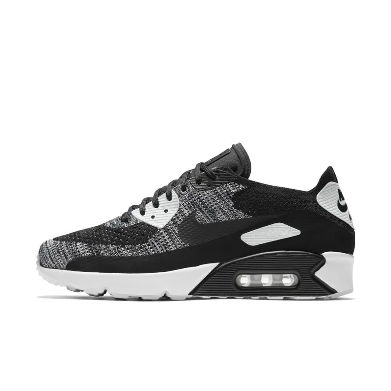 Nike Air Max 90 Ultra Flyknit 2.0 Oreo Black/Black-White (875943-001)