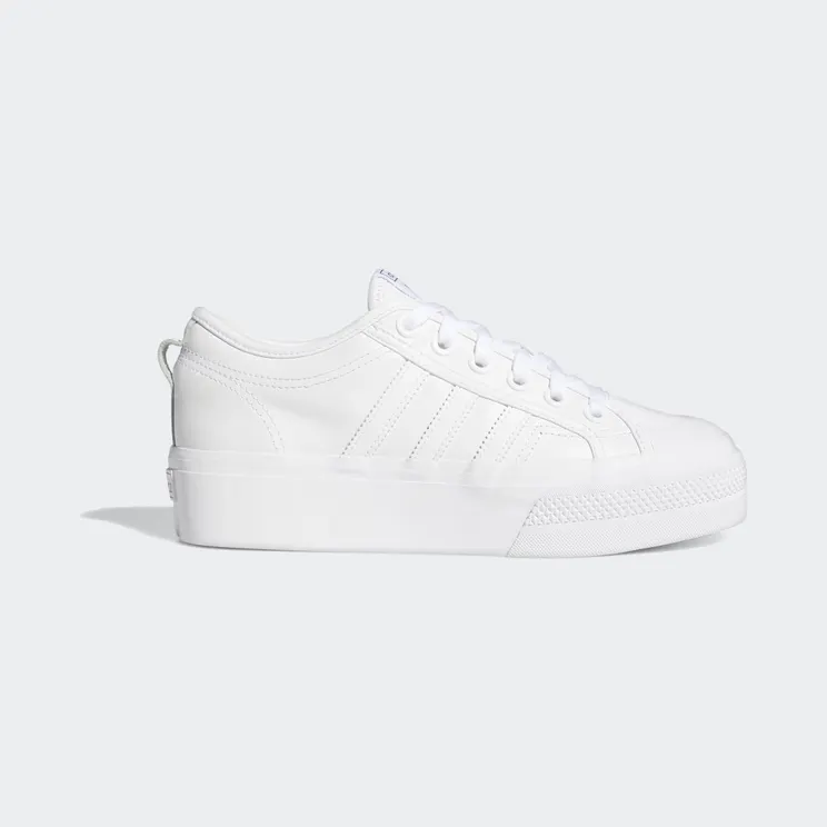 Adidas Nizza Platform ‘Cloud White’ Cloud White/Cloud White/Core Black (FW0265)