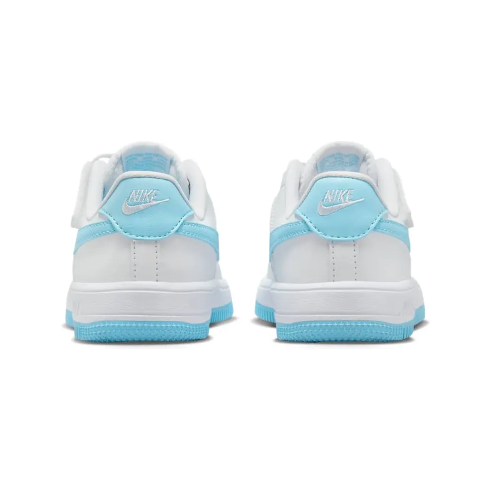 Nike Force 1 Low EasyOn White Aquarius Blue (FN0237-107)