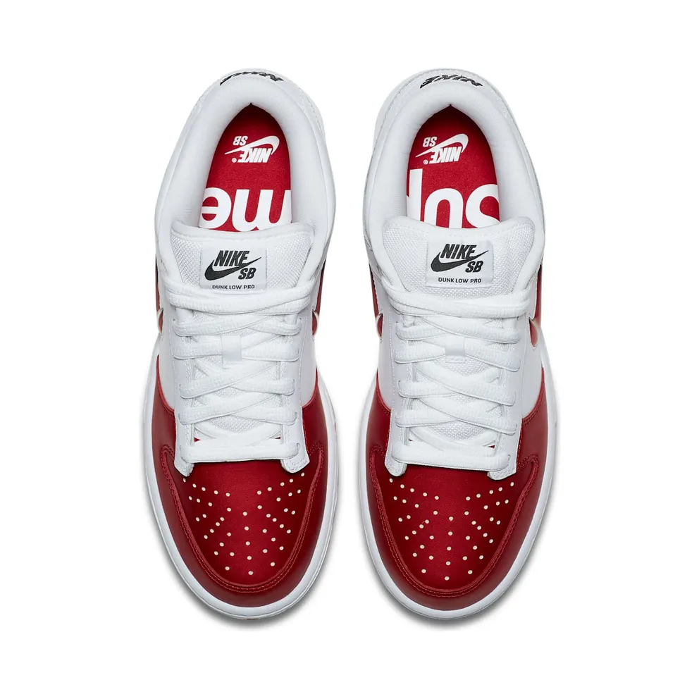 Nike SB x Supreme Dunk Low Red (2019) (CK3480-600)