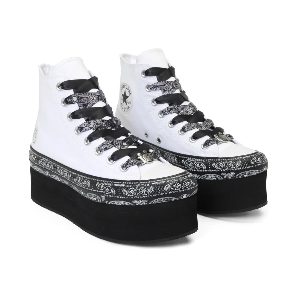 Converse Chuck Taylor All-Star Platform High Miley Cyrus White (W) White (562240C)