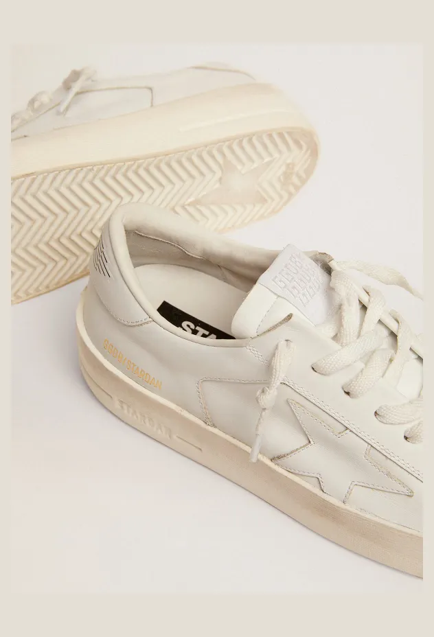 Golden Goose Stardan Triple White (W) (GWF00128.F000566.10100) (4)