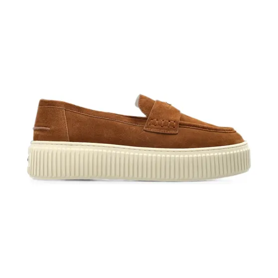 Furla Sky Slip-On-Sneakers aus Wildleder “Brown” (YL86FKYY61000)