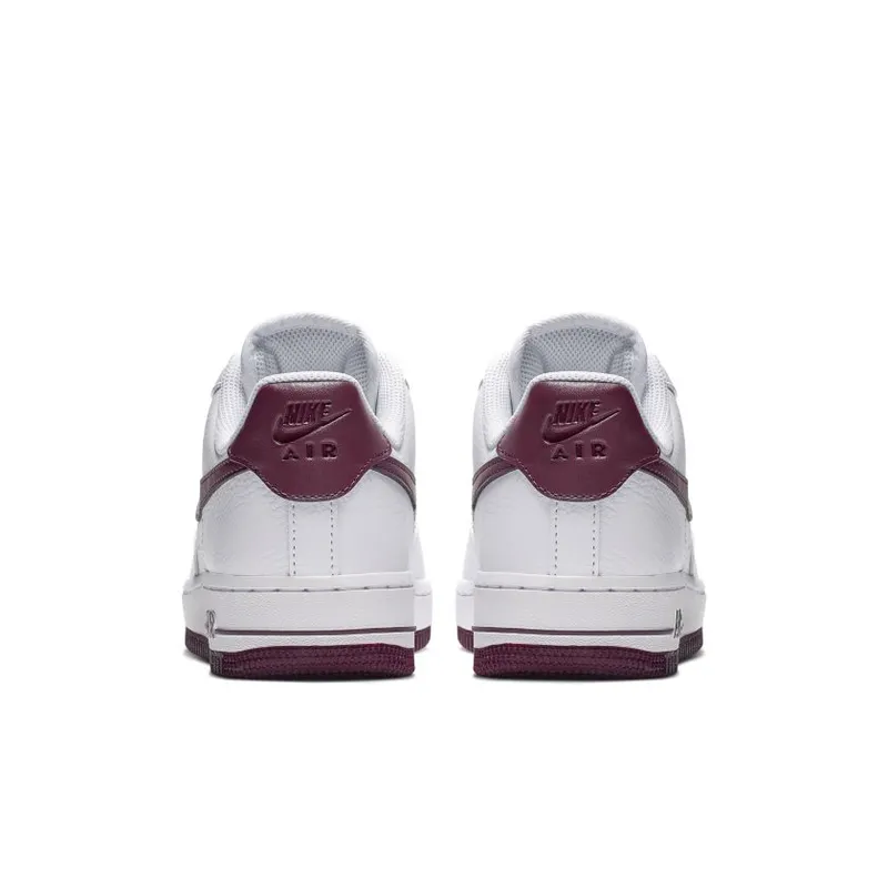 Nike Air Force 1 Low Patent White Bordeaux (W) White/Bordeaux (AH0287-105)
