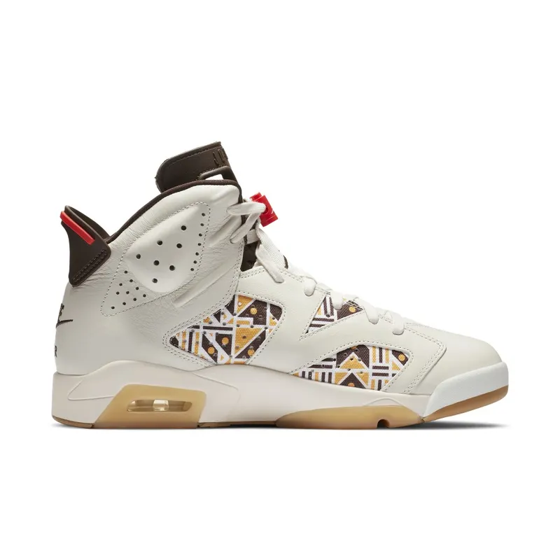 Air Jordan 6 ‘Quai 54’ Sail Brown (2020) (CZ4152-100)