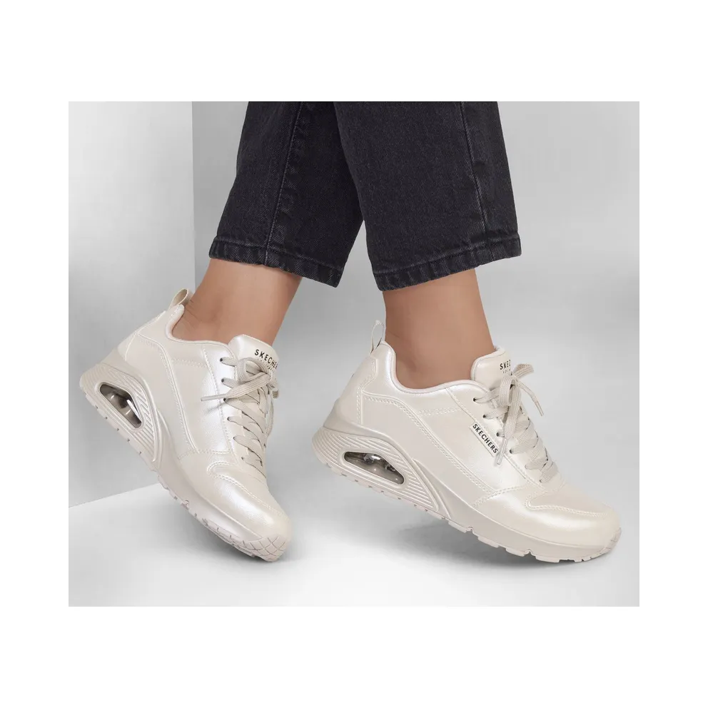 Skechers Uno – Galactic Gal – Off-White – “White” (177104 OFWT)