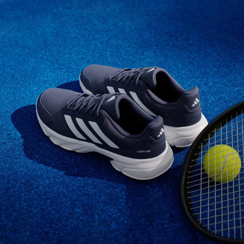 Adidas Courtjam Control 3 Tennis Dark Blue / Cloud White / Dark Blue (KI3614)