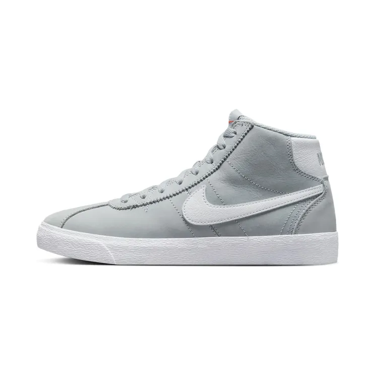 Nike SB Bruin High ISO “Wolf Grey / Gum Light Brown / White” (DV5472-001)