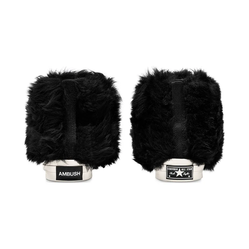 Converse Chuck 70 High Ambush – Fuzzy Black Egret (170586C)