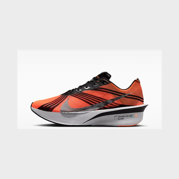 Nike ZoomX Vaporfly Next% 4 Distance “Total Orange / Black / White / Metallic Silver” (IQ7316-800)