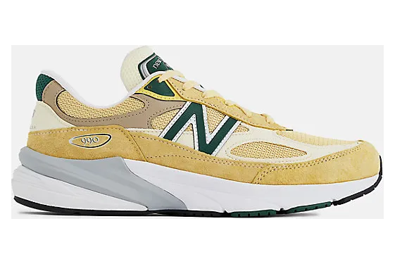 New Balance 990 “Pale Yellow/Forest Green” (U990TE6)