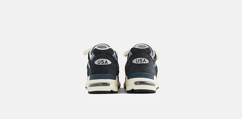 New Balance Navy 990V2 Sneakers – “Navy / Castlerock” (M990TB2)