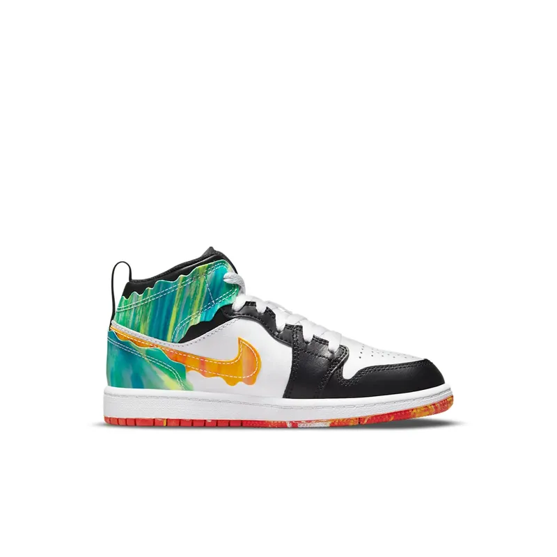 Jordan 1 Mid SE Wavy (PS) (DJ6562-038)