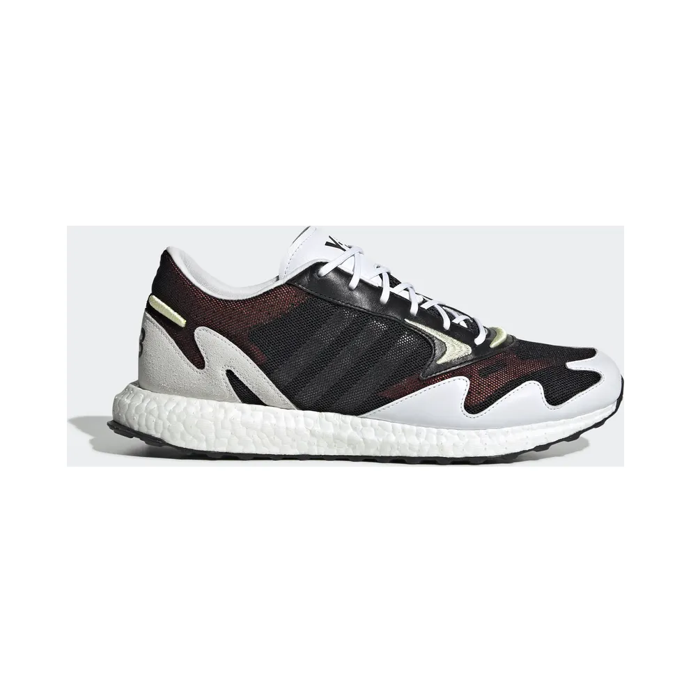 adidas Y-3 RHISU RUN Black / Cloud White / Yellow Tint (FU9180)