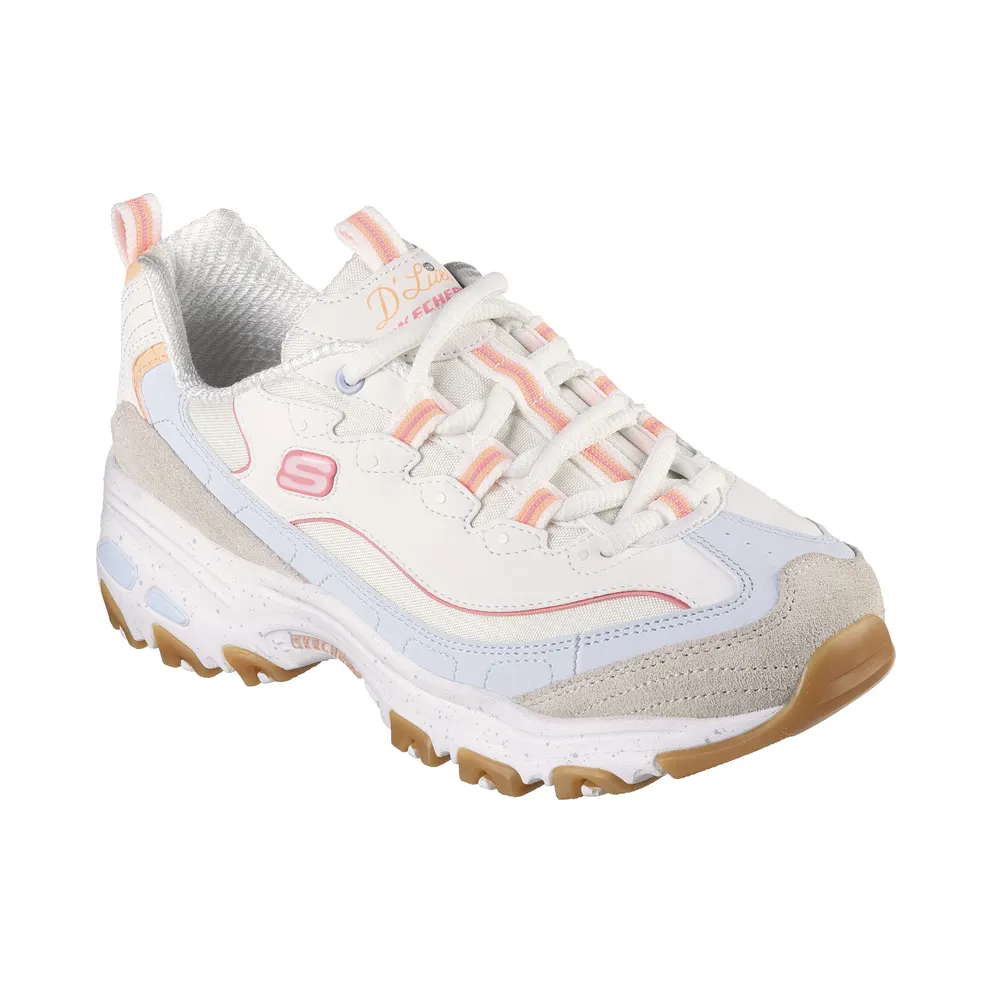 Skechers D’Lites – Bold Views – Natuurlijk / Multi – “Beige” (149589 NTMT)