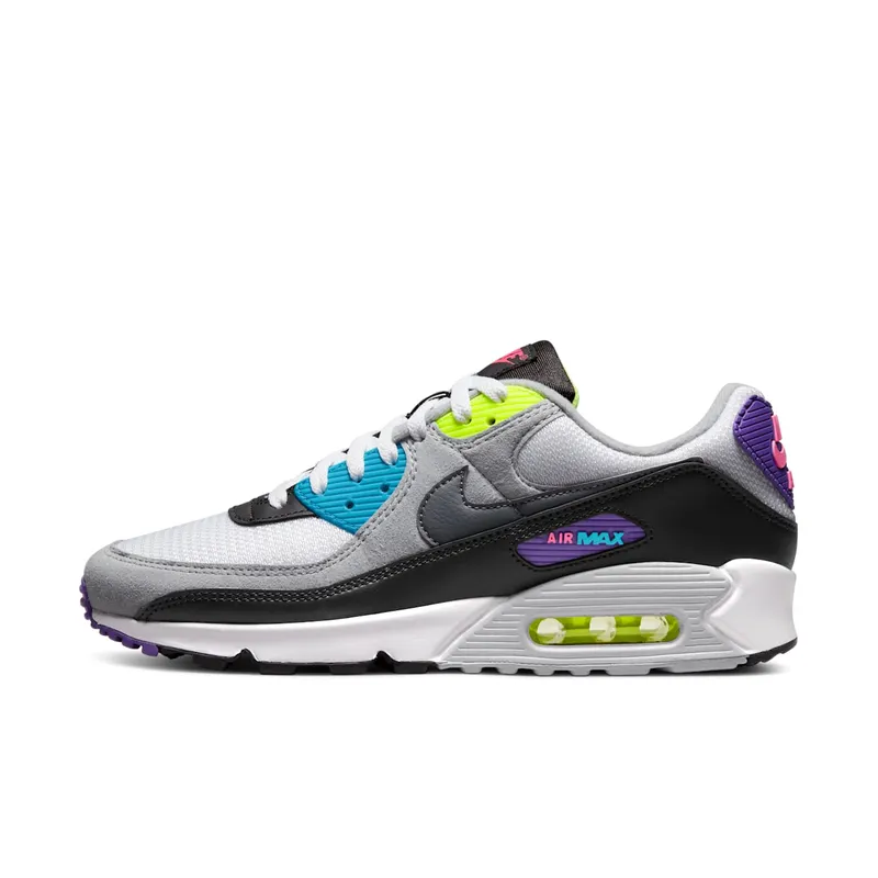 Nike Air Max 90 Laser Blue Volt Purple (DR9900-100)