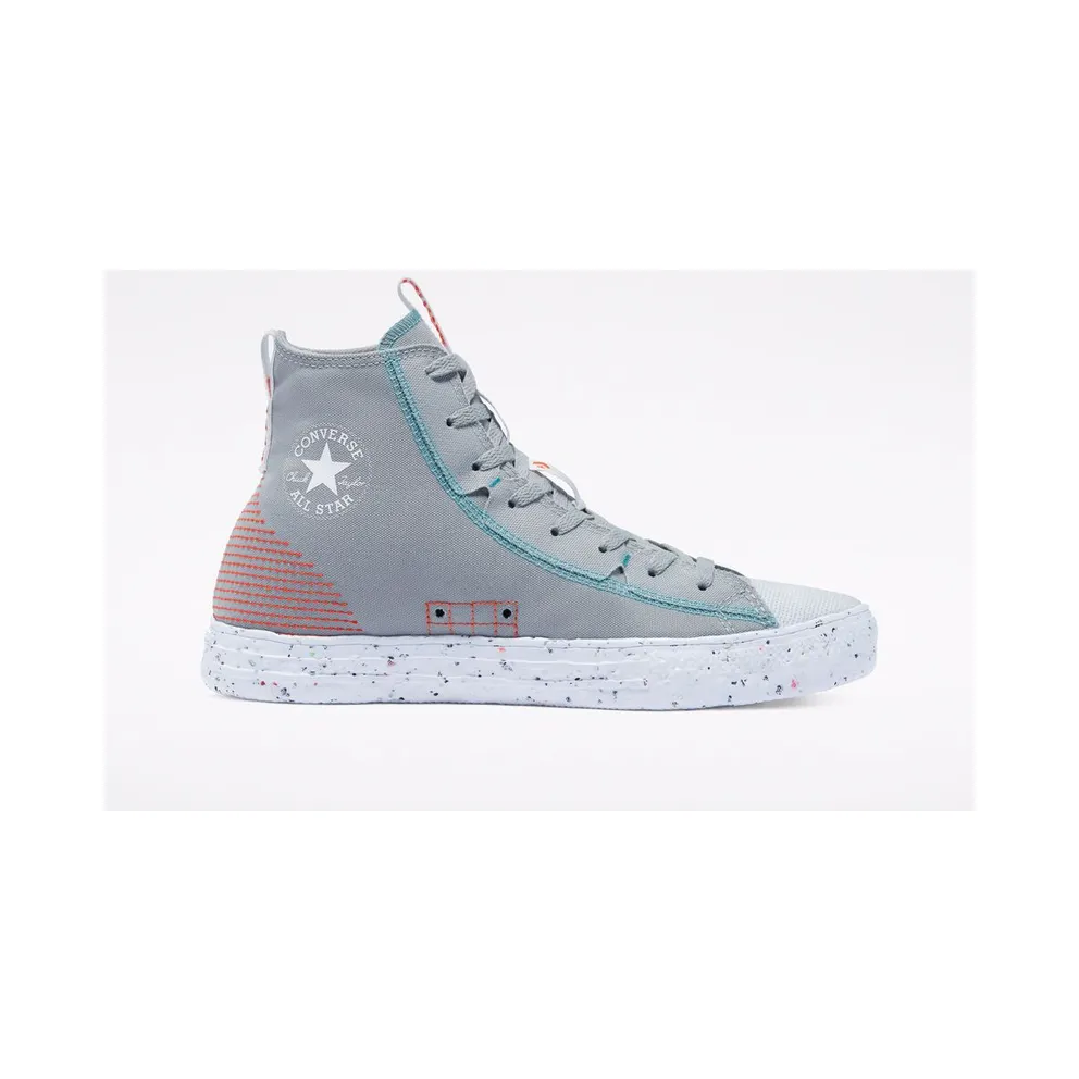 Converse Summer Daze Chuck Taylor All Star Crater High Top Ash Stone/bright Poppy/white (170827C)