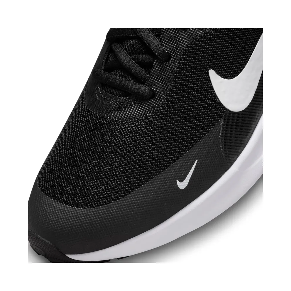 Nike Revolution 7 GS “Black / White / White” (FB7689-003)