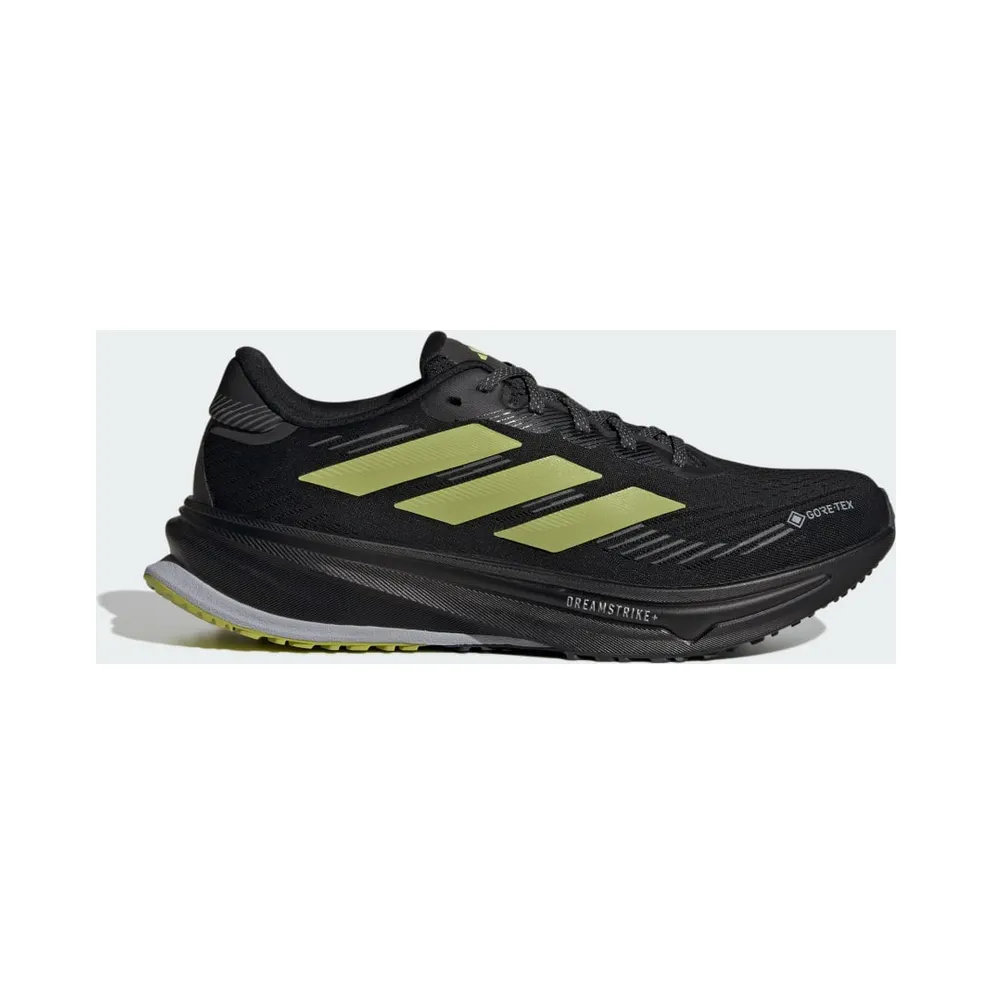 Adidas Supernova Rise GTX Running Shoes Core Black / Preloved Lime / Carbon (JR9598)
