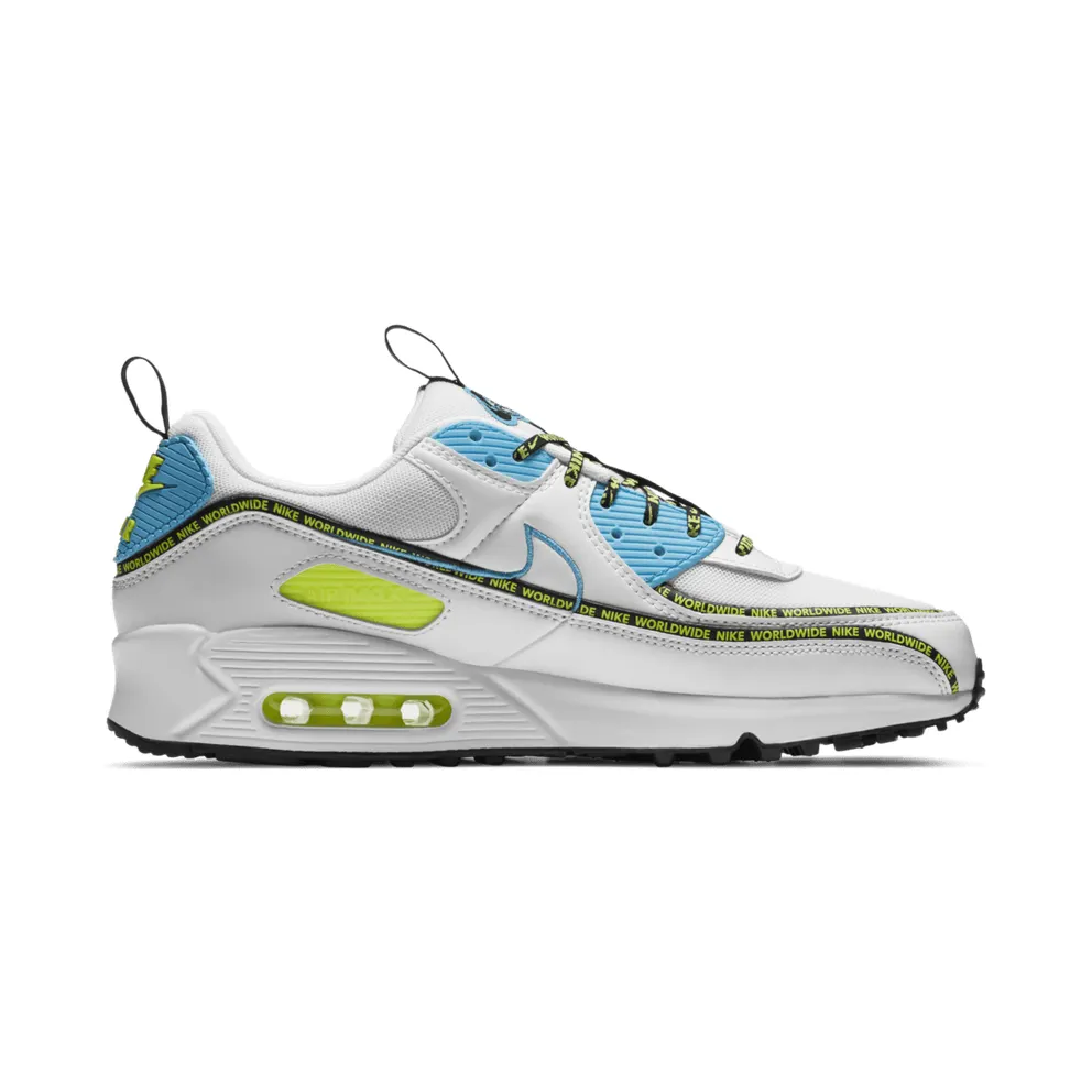 Nike Air Max 90 SE Worldwide White/Black/Volt (CZ6419-100)