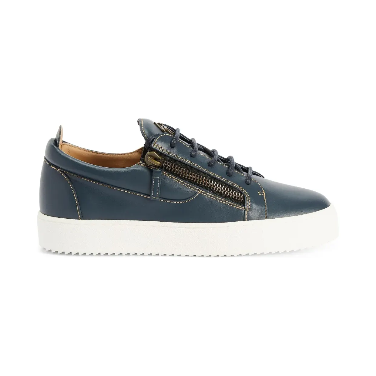 Giuseppe Zanotti Frankie mit doppeltem Reißverschluss “Blue” (RM50010001)