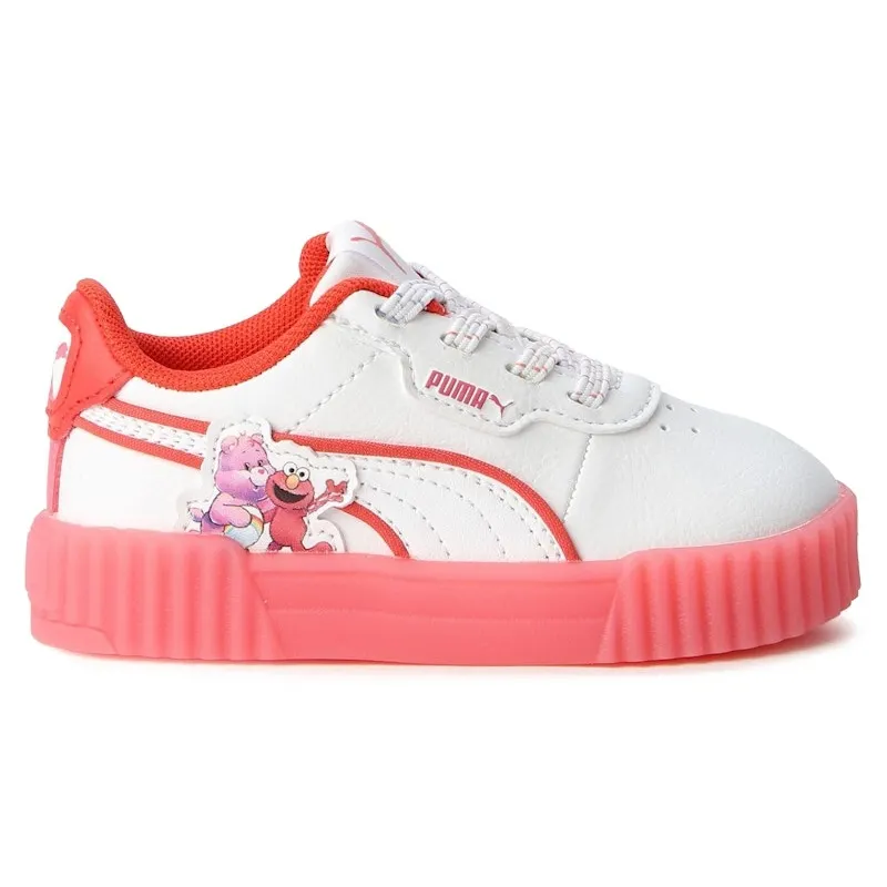 Puma Carina 3.0 Care Bears x Sesame Street White Active Red (406909-01)
