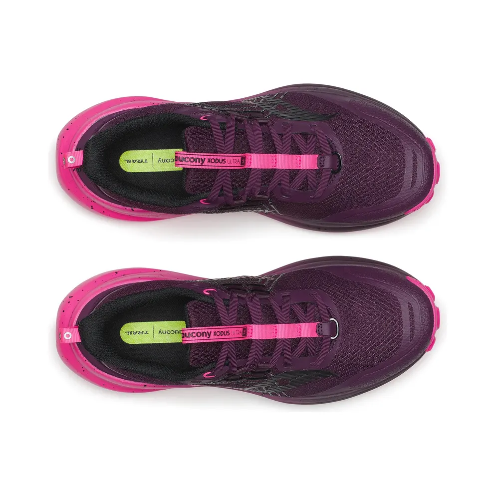 SAUCONY Xodus Ultra 4 “Eggplant / Shock” (S101626-1005)