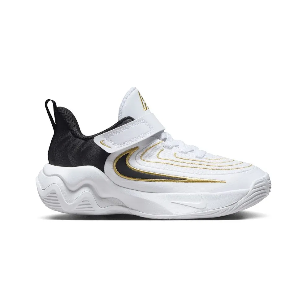 Nike Giannis Immortality 4 White Metallic Gold Black (FZ6733-100)