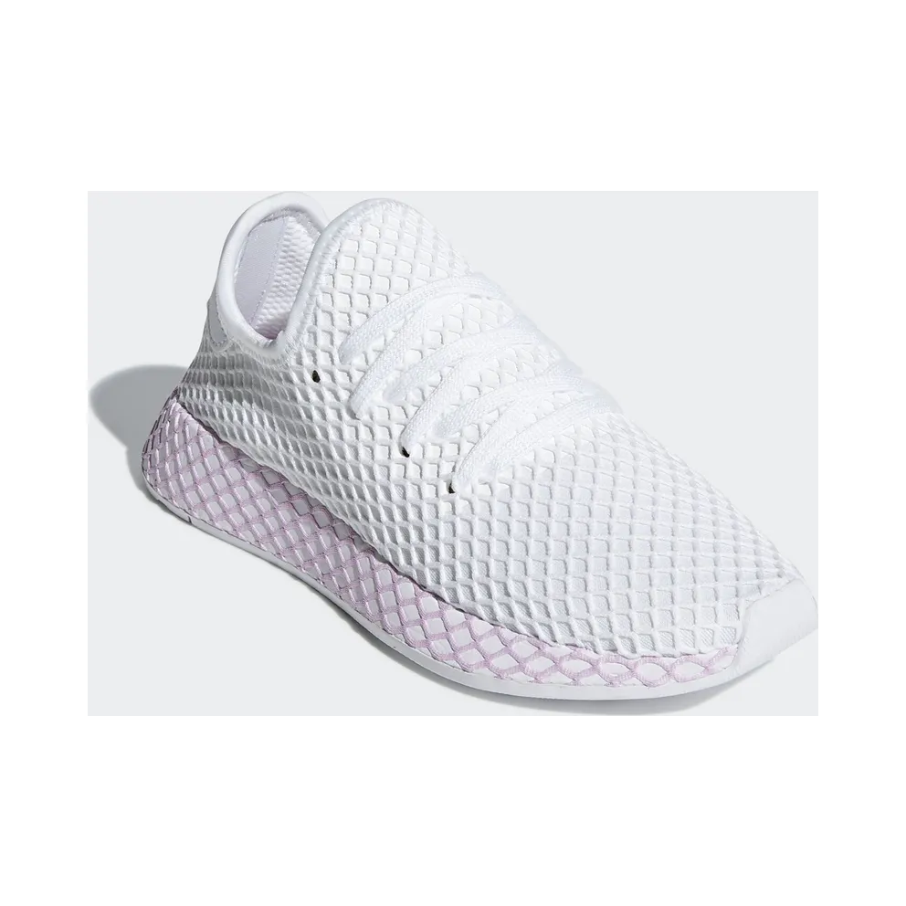 adidas Deerupt Cloud White Clear Lilac (W) Cloud White/Cloud White/Clear Lilac (B37601)