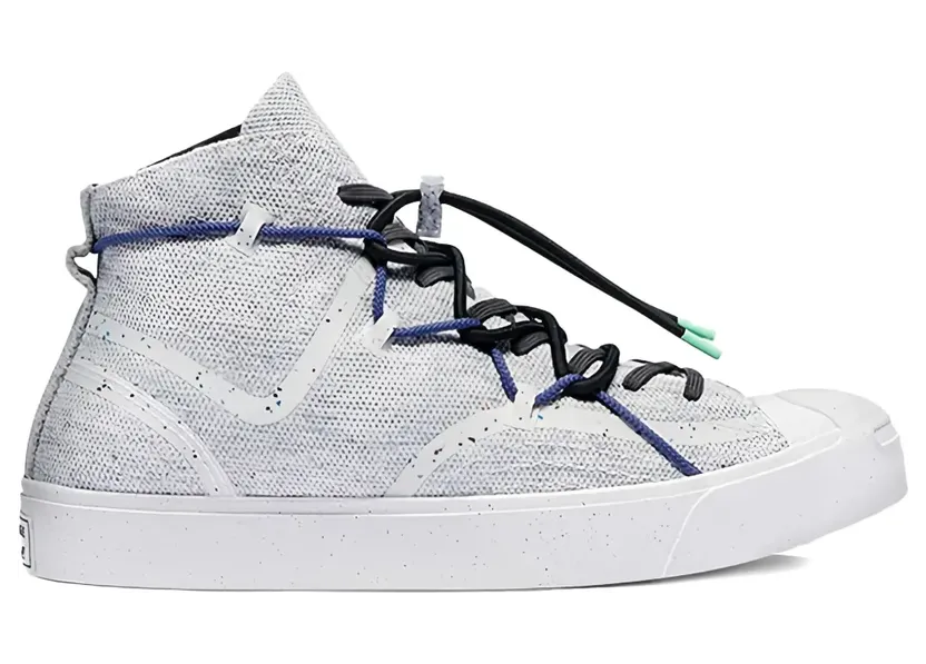 Converse Renew Jack Purcell Mid White/White/Storm Wind (170947C)