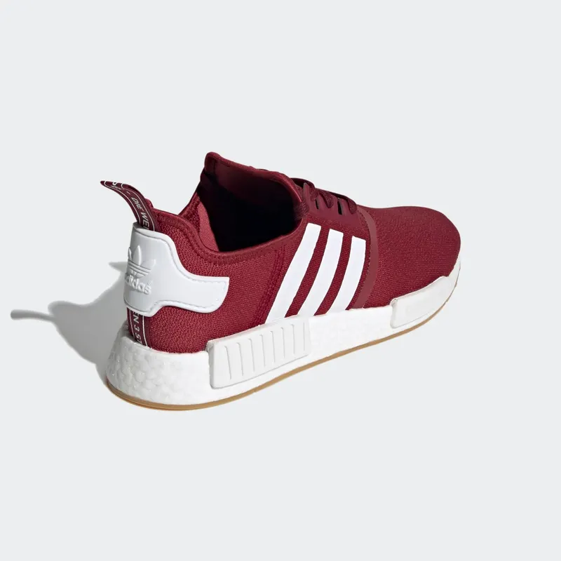 adidas NMD_R1 Collegiate Burgundy / Cloud White / Gum (FX6787)